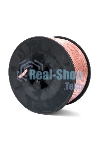 Акустический кабель Power Cube, 2x2,5, 100M, прозрачный, на катушке