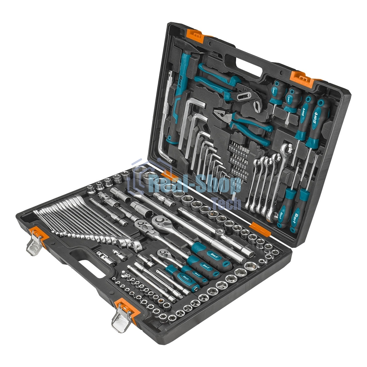 Набор ручного инструмента Bort BTK-142U