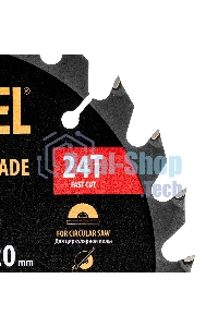 Пильный диск по дереву Denzel ф180х 20 мм, 24 зубьев 733287