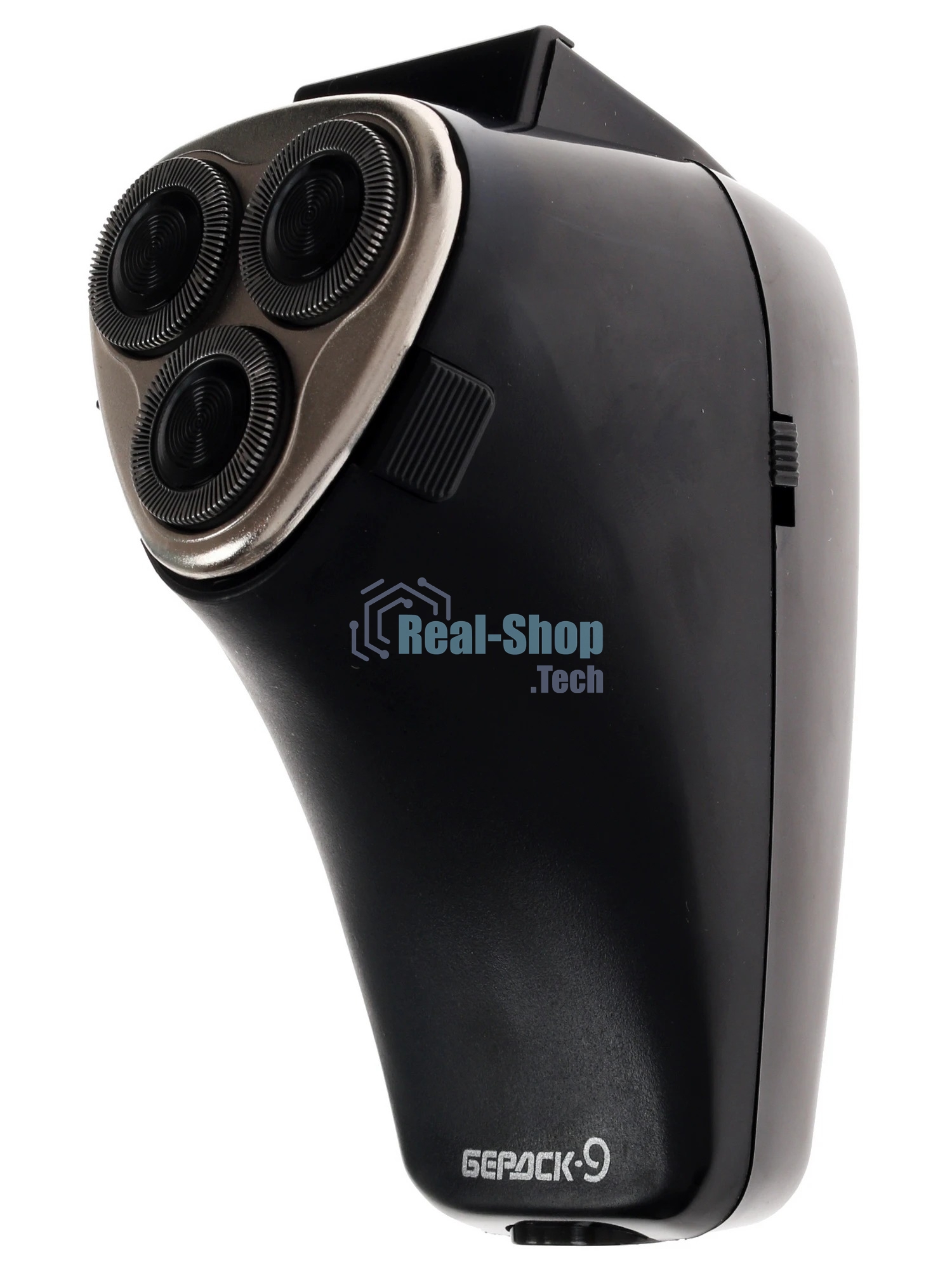 Электробритва Бердск 9 черный/стальной