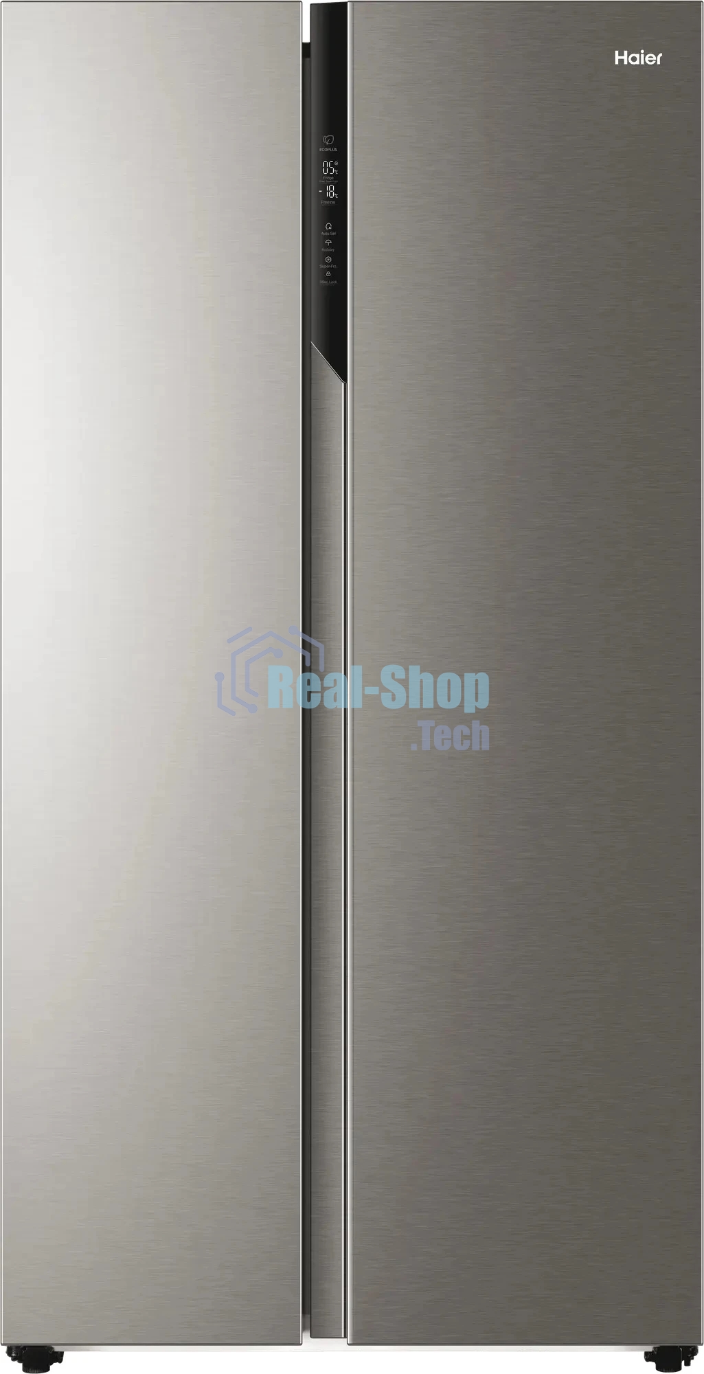 Холодильник Haier HRF541DM7RU серебристый двухкамерный 337/167л морозилка сбоку, No Frost, Side by Side