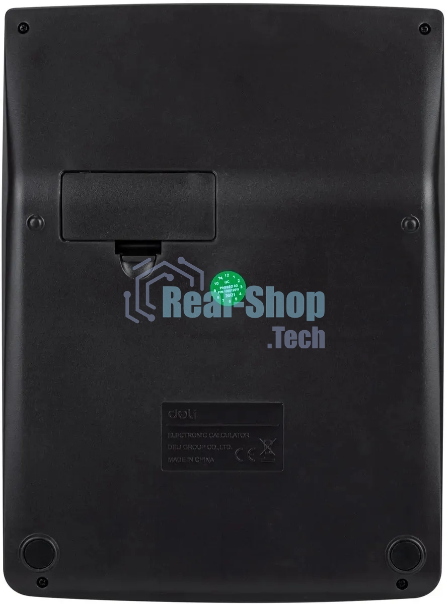 Калькулятор настольный Deli E1672C серебристый 14-разр.