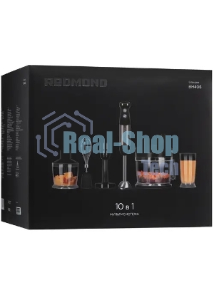 Блендер погружной Redmond BH406, 1500 Вт, черный