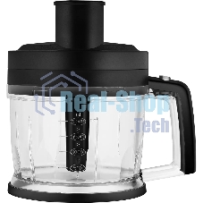 Блендер погружной Rondell RDE-1307 1200Вт черный/серебристый