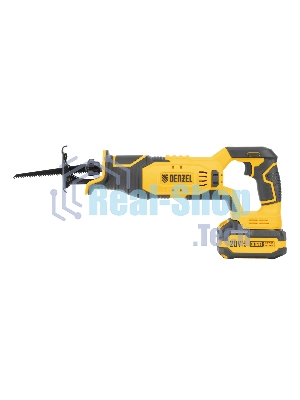 Пила сабельная Denzel RS-180 аккумуляторная Li-Ion, 20 В