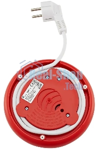 Чайник электрический Kitfort КТ-6791 1.7 л, 2200 Вт, красный/серебристый корпус: металл/пластик