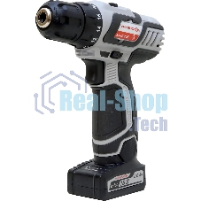 Дрель-шуруповерт аккумуляторная ИНТЕРСКОЛ ДА-18ЭР, Аккумуляторная, 18В, 2 АКБ