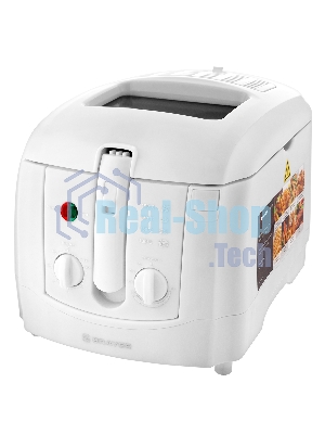 Фритюрница BRAYER BR2830 белый, 1800 Вт, 3 л, 0.6 кг, съёмная чаша