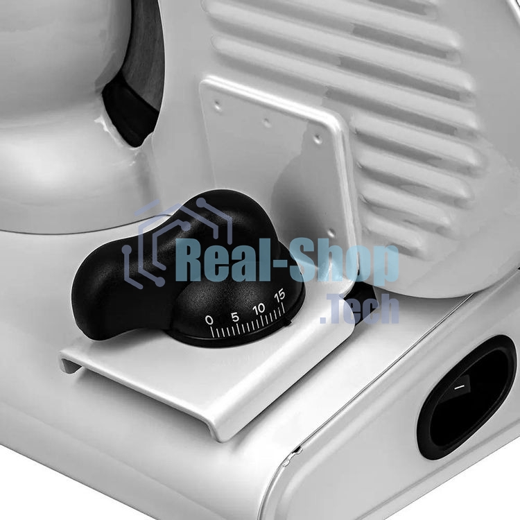 Ломтерезка Kitfort КТ-6269 150Вт (нарезка до 15мм) серебристый/черный