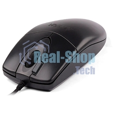 Мышь проводная A4Tech OP-620DS черный, 1000 dpi, USB, кнопки - 4