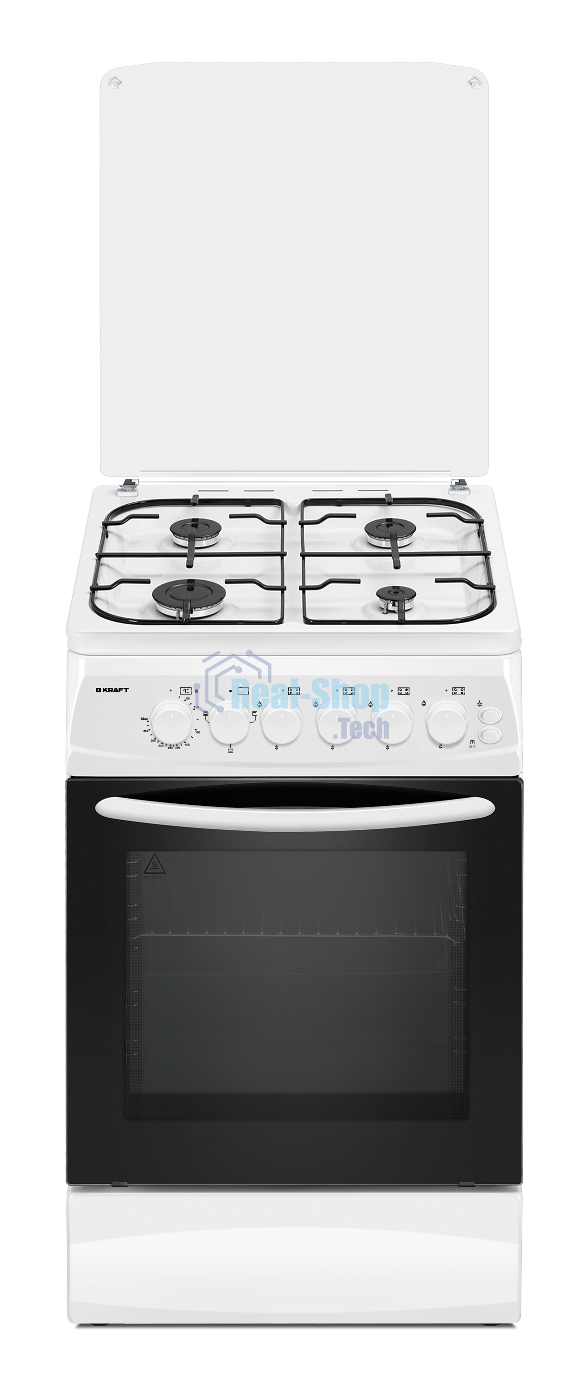 Газовая плита Kraft KF-FSK5407AEW