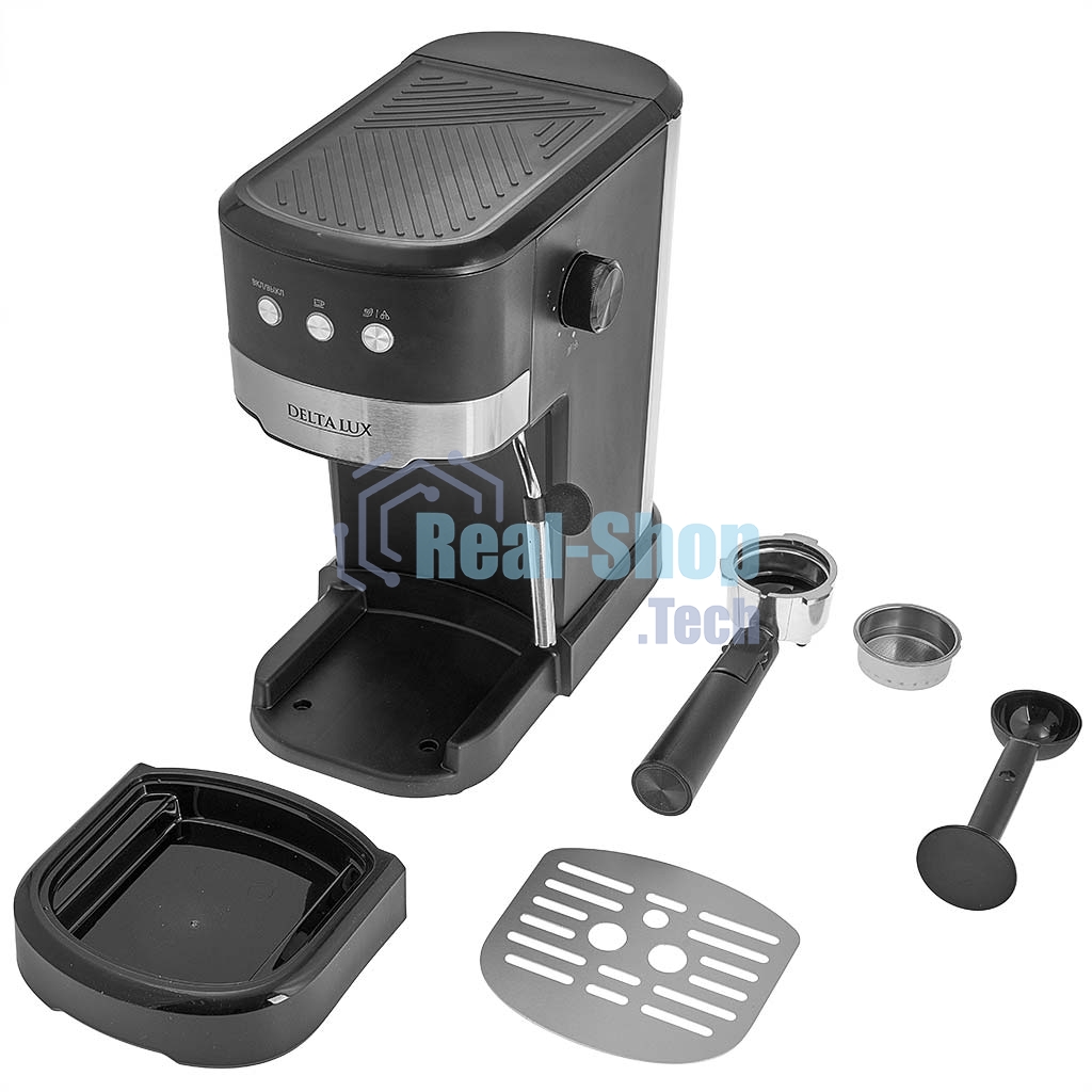 Кофеварка DELTA LUX DE-2005 черный