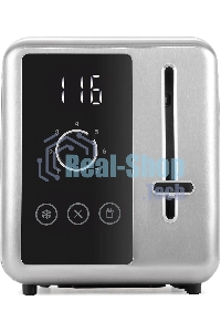 Тостер Hyundai HYT-3305 800Вт черный/серебристый