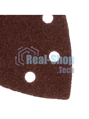 Треугольник абразивный Denzel на ворc. подложке под 