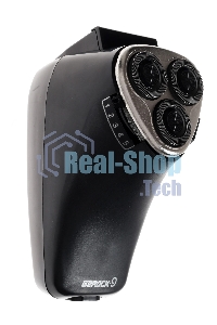 Электробритва Бердск 9 черный/стальной