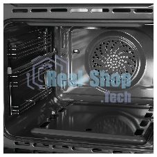 Встраиваемая газовая духовка Korting OGG 741 CRN / 59.8 х 59.5 x 56 см, газовая, газовый гриль, конвекция, таймер, телескопические направляющие, черный+бронза