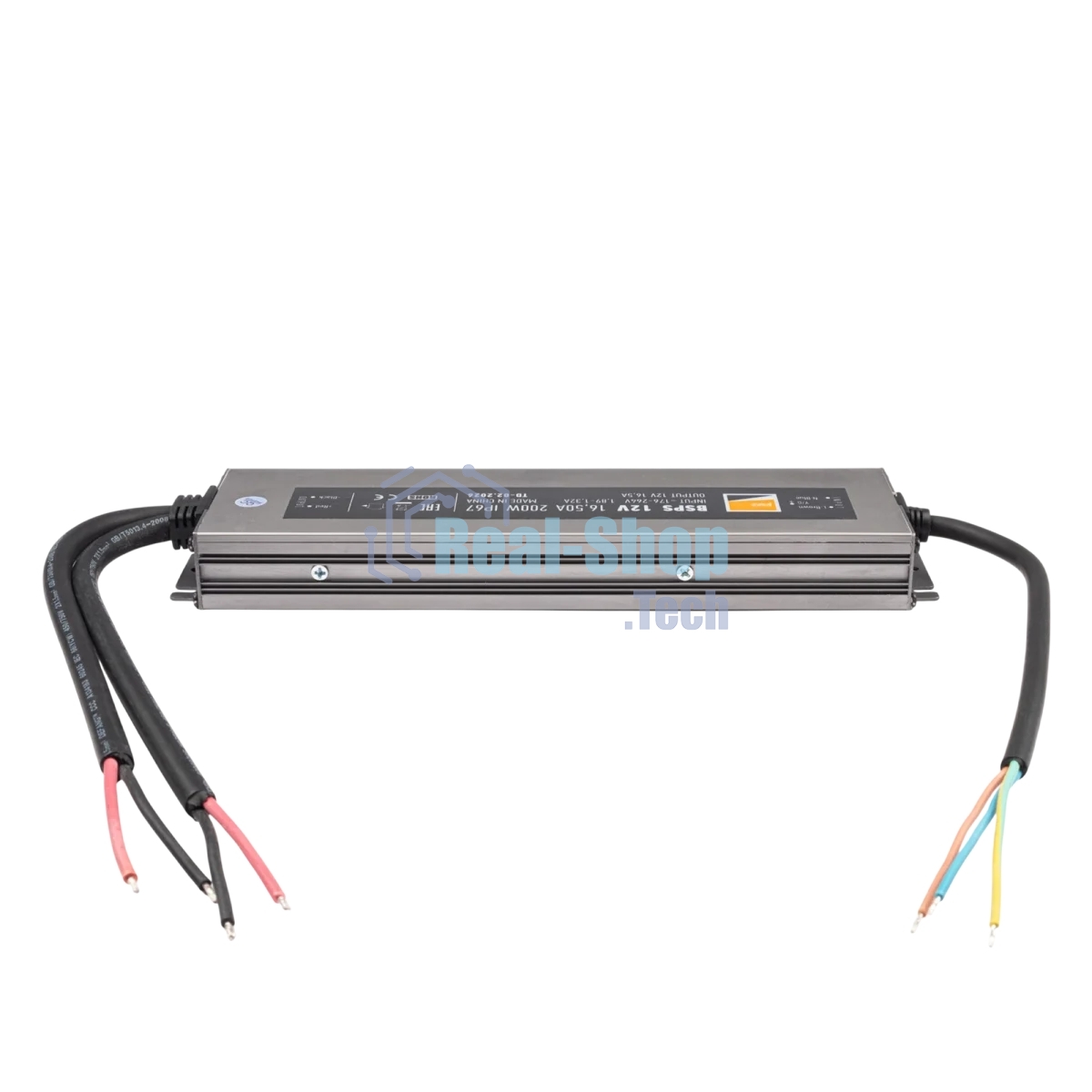 Драйвер JazzWay BSPS 12V 16.5A=200W влагозащищенный IP67