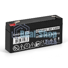 Батарея для ИБП ExeGate EX282945RUS DTM 6012 (6V 1.2Ah, клеммы F1)