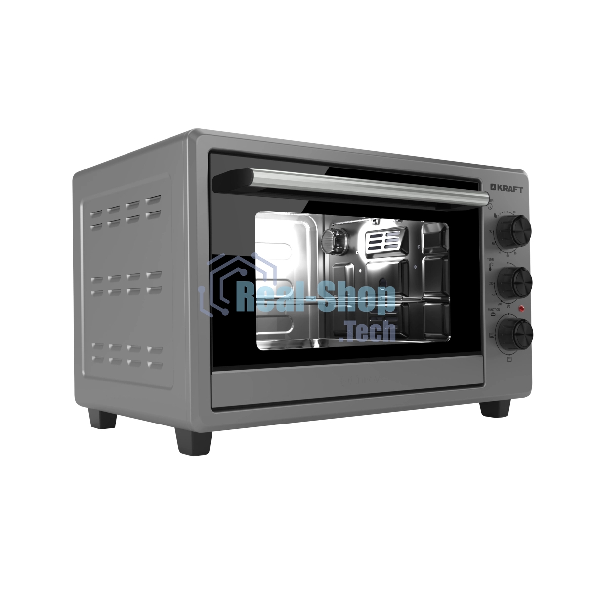 Мини-печь Kraft KF-MO 270 FGR серый