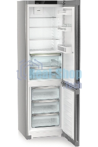 Холодильник Liebherr CBNsdc 573i-22 серебристый двухкамерный 266/94л морозилка снизу, No Frost