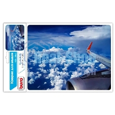 Коврик для мыши Buro BU-R51748 рисунок/самолет