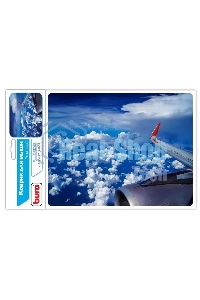 Коврик для мыши Buro BU-R51748 рисунок/самолет