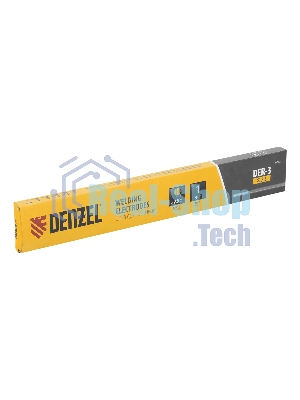 Электроды Denzel DER-3, диам. 2,5 мм, 1 кг., рутиловое покрытие