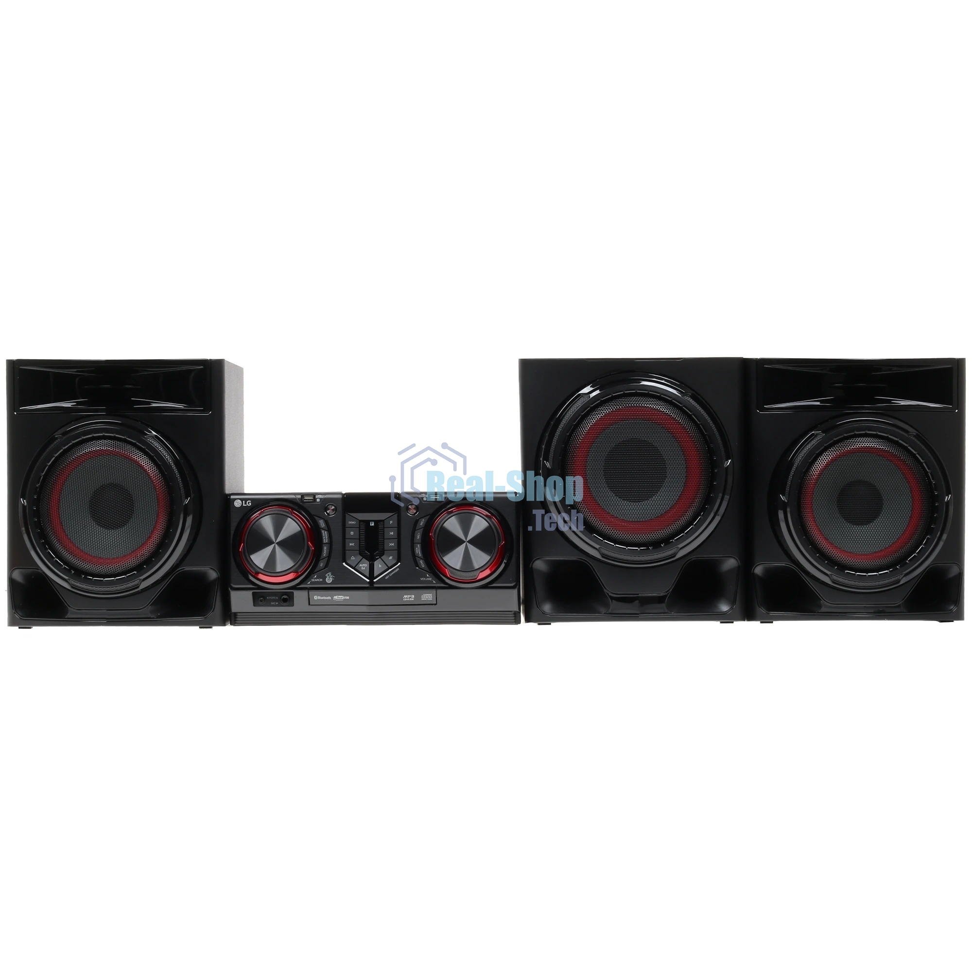 Минисистема LG XBoom CJ45 черный 720Вт FM USB BT