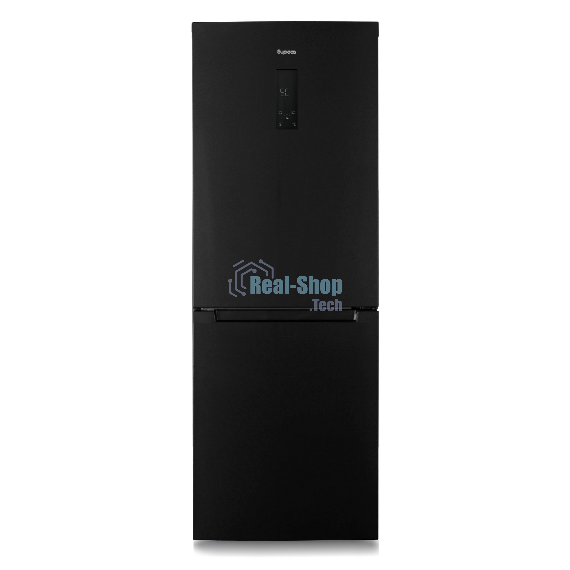 Холодильник Бирюса Б-B920NF черный двухкамерный 210/100 л морозилка снизу, No Frost