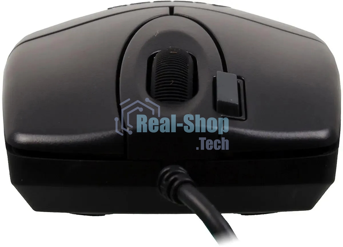 Мышь проводная A4Tech OP-620DS черный, 1000 dpi, USB, кнопки - 4