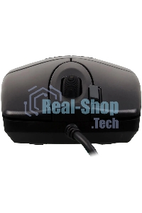 Мышь проводная A4Tech OP-620DS черный, 1000 dpi, USB, кнопки - 4