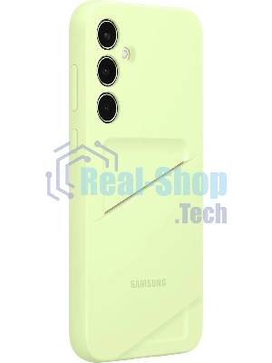 Чехол (клип-кейс) Samsung для Samsung Galaxy A35 Card Slot Case A35 лайм (EF-OA356TMEGRU)