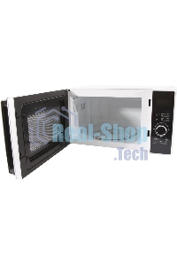 Микроволновая печь Pioneer MW356S белый, 23 л, 800 Вт, переключатели - сенсор/поворотный механизм