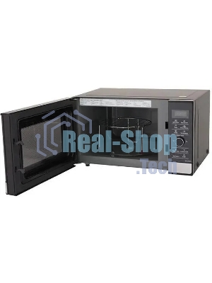 Микроволновая печь Panasonic NN-GD38HSZPE черный, 23 л, 1000 Вт, переключатели - сенсор, поворотный механизм