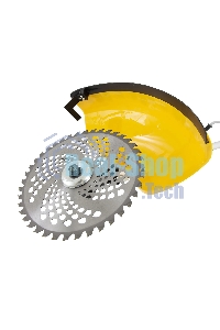 Триммер бензиновый Denzel DTL-43S, 43 см3, разъемная штанга, состоит из 2 частей