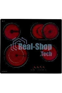 Электрическая варочная панель Zigmund & Shtain CN 43.6 B Hi-Light, независимая, черный