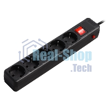 Сетевой фильтр Smartbuy (SBSP-5-18-K) 5 гн х 1,8 м черный