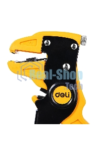 Автоматические клещи для снятия изоляции (стриппер) Deli DL2003 180мм, диапазон зачистки 0,5-6 мм, пружина с автоматическим возвратом