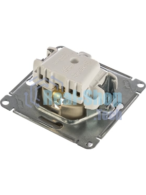 Механизм розетки 1-м СП AtlasDesign с заземл. 16А алюм. SchE ATN000343