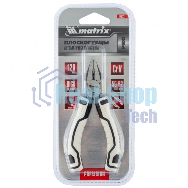 Плоскогубцы Matrix Mini, 120 мм, авторазжим, PRO