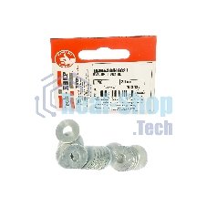 Шайба кузовная M6 цинк. DIN 9021 (уп.20шт) пакет Tech-Krep 103037