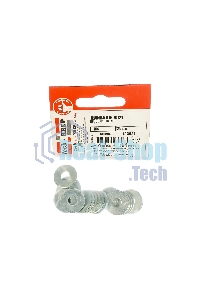 Шайба кузовная M6 цинк. DIN 9021 (уп.20шт) пакет Tech-Krep 103037