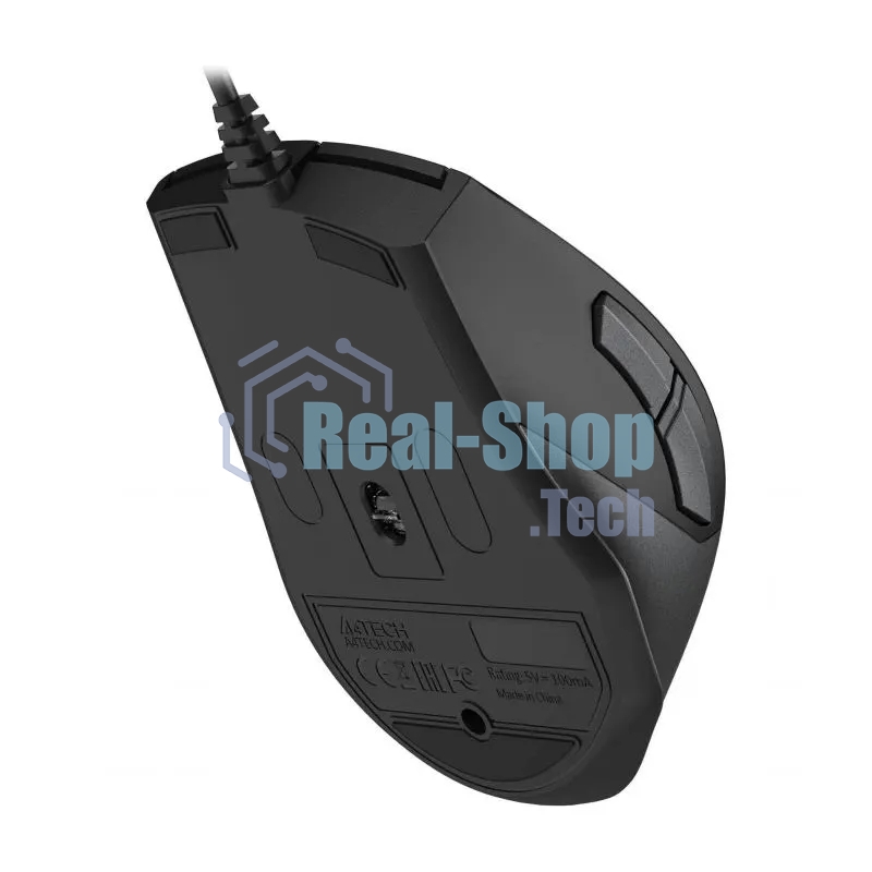 Мышь проводная A4Tech Fstyler FM45S Air серый, 2400 dpi, USB, кнопки - 7
