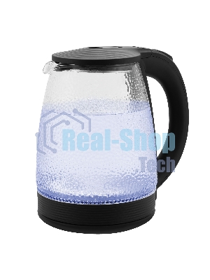 Чайник электрический Vitek VT-7003 1.7 л, 2200 Вт, стекло, черный