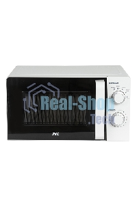 Микроволновая печь JVC JK-MW120M белый, 20 л, 700 Вт, переключатели - поворотный механизм