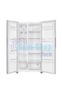 Холодильник Willmark SBS-859IW белый двухкамерный 344/177л морозилка сбоку, No Frost, Side by Side