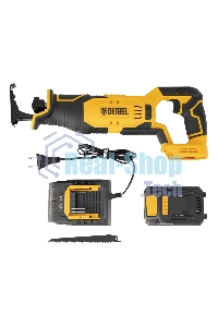 Пила сабельная Denzel RS-180 аккумуляторная Li-Ion, 20 В