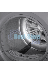 Сушильная машина Maunfeld MFDM168SL02 нержавеющая сталь, 8 кг, сушка - тепловой насос, программ - 16, 59.5 x 84.5 x 61 см