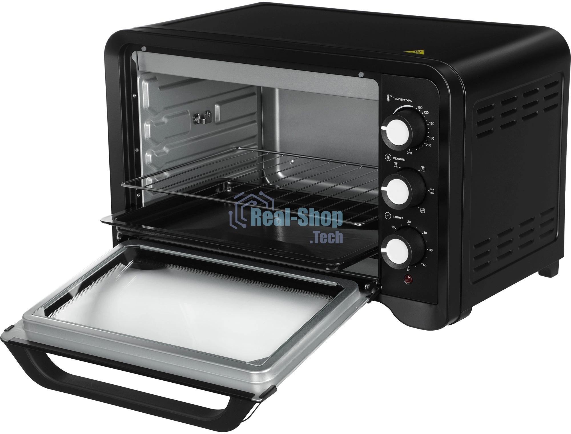 Мини-печь Hyundai MIO-HY094 35л. 1600Вт черный