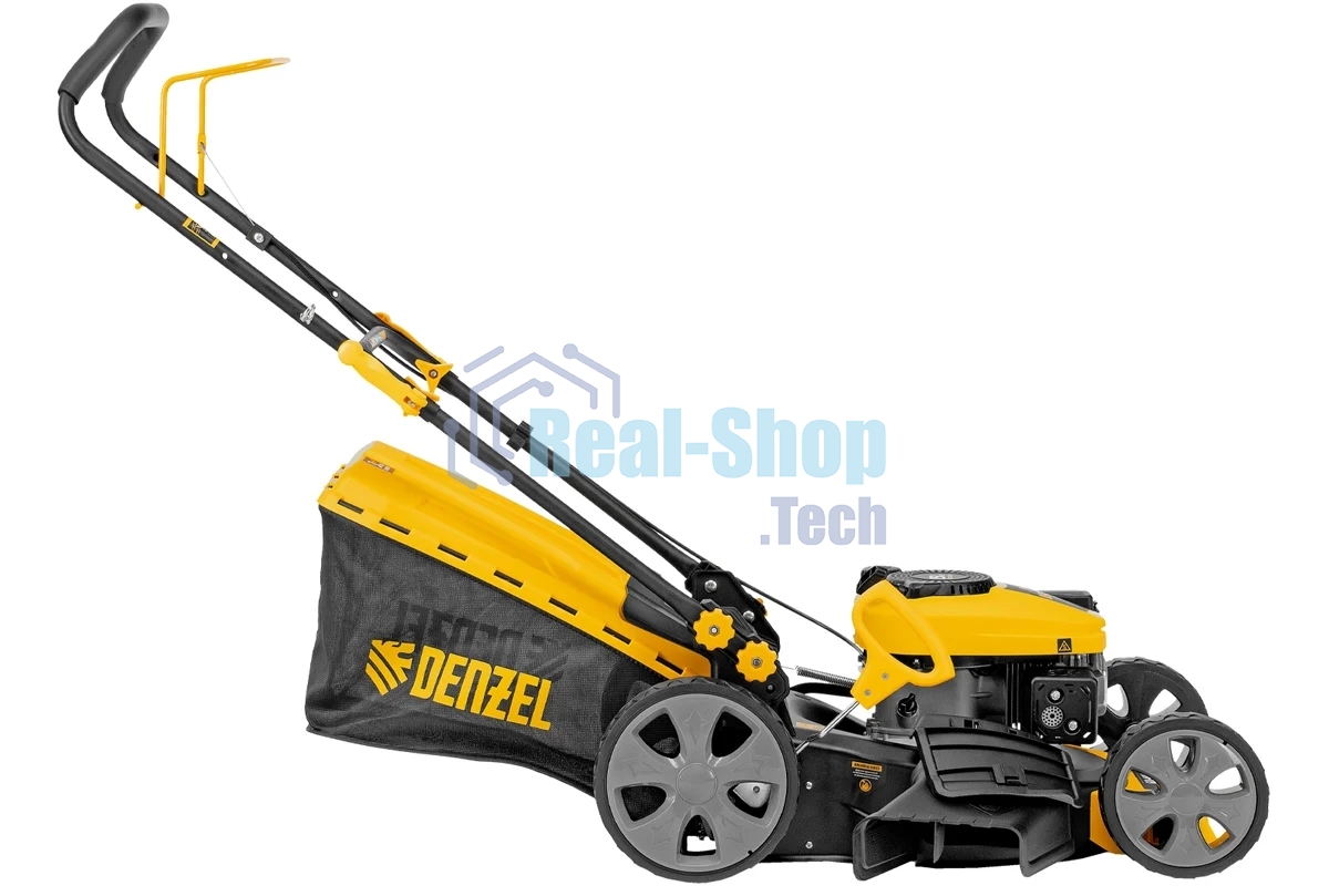 Газонокосилка бензиновая Denzel GLD-460-K, 150 см3, 46 см, 50 л